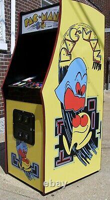 Pacman Arcade Game, Lots Of New Parts, Sharp with 60 games -Free shipping