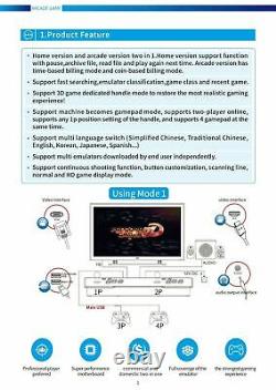 Pandora Box 3D Wifi 8000 in 1 Games for Arcade Video Game Console Jamma Gamepad