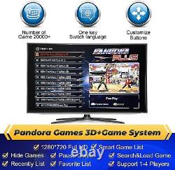 Pandora Box Plus 26800 in 1 Retro Video Games 3D&2D Double Sticks Arcade Console