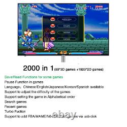 Pandora SAGA box WiFI TV 3D Game Box 3000 IN 1 Video Games Arcade Retro Console