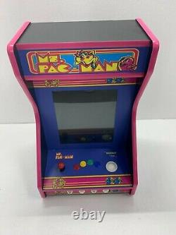 Pink Trim Table Top Classic Arcade Machine with 516 Games WITH TrackBall