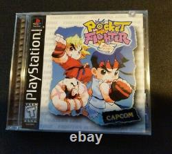 Pocket Fighter (Sony PlayStation 1, 1998) brand new factory sealed ps1 psx mint