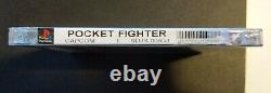 Pocket Fighter (Sony PlayStation 1, 1998) brand new factory sealed ps1 psx mint
