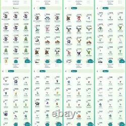 Pokemon Trade Go 40 216 Shiny Shinylegendary 22 398 Legendary 216Perfect
