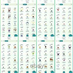 Pokemon Trade Go 45 240 Shiny Traded 111 314 Legendary 72 Perfect