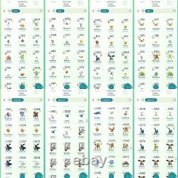 Pokemon Trade Go 50 685 Shiny Traded 97 308 Legendary 99 Perfect