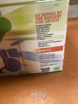 Premium Xbox 360 Band Hero Bundle Guitar Hero Drums Included