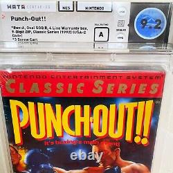 Punch-Out Nintendo NES Brand New Factory Sealed WATA 9.2 A Grade VGA CGC