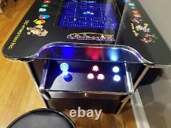 RETRO Video Arcade Cocktail Table, 412 Games, LED Buttons & Joystick