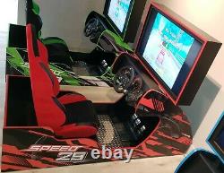 Racing Arcade Driving Simulator NEW works with MAME, PLAYSTATION, XBOX, LOGITECH