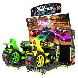 Raw Thrills Fast & Furious Arcade Motion Racing Game