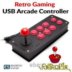 Retro Games Arcade Joystick Controller Compatible with RetroPie, Raspberry Pi 3