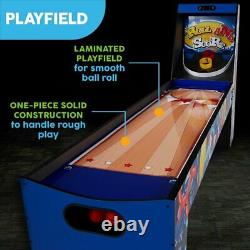 Roll Ball Game Kid Rollerball Arcade Game w Scorer + LED Lights + Arcade Sounds