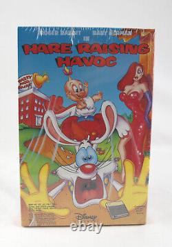 SEALED Roger Rabbit in Hare Raising Havoc Disney Software 1991 Big Box PC 3.5