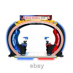 SEGA Mission Impossible Deluxe Arcade Gun Shooting Video Game 4 Players