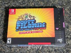 Scott Pilgrim vs The World Complete Edition Nintendo Switch SNES Box Limited Run