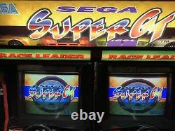 Sega Super GT Arcade coin op game 100% working