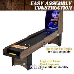 Skee Ball with Automatic Ball Return! 84 Light Up Roll & Score Arcade Game Room