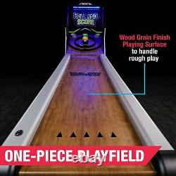 SkeeBall Game 10ft Indoor Arcade Game w Scorer + LED Lights + Arcade Sounds