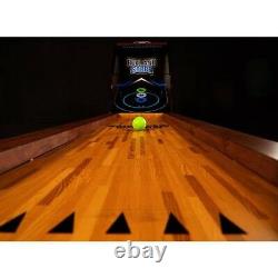Skeeball Arcade Game with LED Electronic Scorer and Sound Effects + 4 Skee Balls