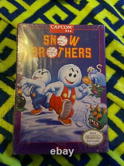 Snow Bros Factory Sealed NES