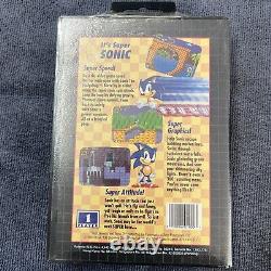 Sonic The Hedgehog Genesis New & Sealed ESRB Rating Graded Quality