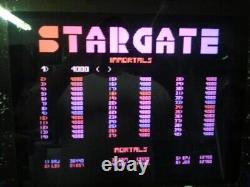 Stargate Full Size Arcade Video Game- Lot of new parts, LCD Monitor-sharp