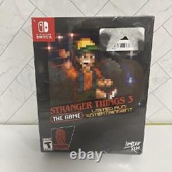 Stranger Things 3 Classic Edition Limited Run LRG Nintendo Switch NEWithDMG BOX