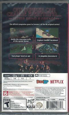 Stranger Things 3 The Game Limited Run #051 Nintendo Switch Netflix NEW