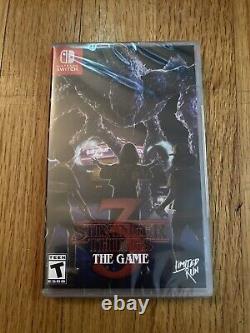 Stranger Things 3 The Game (Nintendo Switch, 2020) Factory Sealed LRG cover