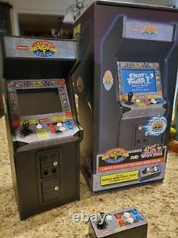 Street Fighter II Replicade Arcade Game Wave Toys 1/6 Scale With Original Box