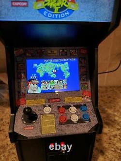 Street Fighter II Replicade Arcade Game Wave Toys 1/6 Scale With Original Box