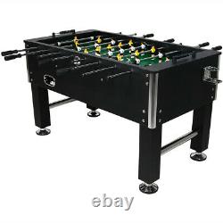 Sunnydaze 55 Foosball Game Table with Drink Holders Sports Arcade Soccer