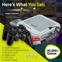 Super Console X GAME PRO Retro Video ARCAD OLD 3D Games for PS1-PSP-N64-NES-SNES