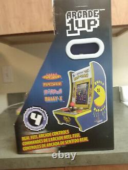 Super Pac-Man Countercade from Arcade1up. WithLighted Marquee & 4 Games, New