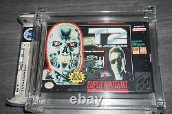 T2 The Arcade Game Terminator 2 Super Nintendo SNES Wata 7.0A NEW Factory Sealed
