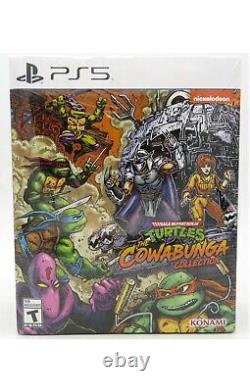 Teenage Mutant Ninja Turtles The Cowabunga Collection Limited Edition PS5 New
