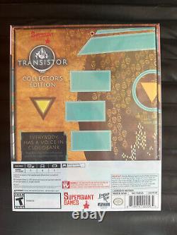 Transistor Collector's Edition PS4 LRG Limited Run Games (Switch, 2019) NEW