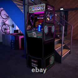 Tron Arcade1UP Home Arcade Machine Includes Matching Riser/Stool Lighted Marquee