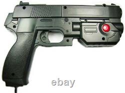 Ultimarc AimTrak Arcade Light Gun BLACK With RECOIL for MAME, Win, PS2 FREE SHIP