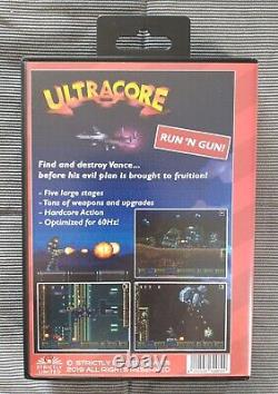 Ultracore Sega Genesis Strictly Limited Games SLG BRAND NEW