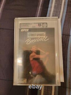 VGA 85 NOT WATA NEW Epyx Street Sports Baseball Commodore 64/128 SEALED NOS