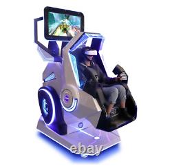 Virtual Reality 9D VR Flight Cockpit Simulator 360 Rotating Arcade 9D SEE VIDEO