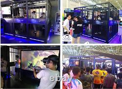 Virtual Reality Multiplayer Gun Shooting Cage 9D Simulator VR Arcade SEE VIDEO