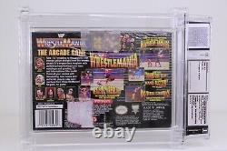 WWF WrestleMania The Arcade Game New Super Nintendo Sealed SNES WATA VGA 9.2 B+