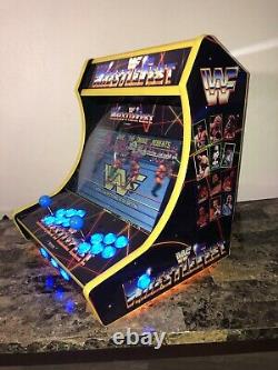 WWF Wrestlefest Multicade Tabletop Bartop Arcade Cabinet 256GB Raspberry pi