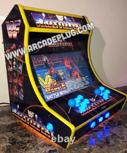 WWF Wrestlefest Tabletop Bartop Arcade Cabinet Raspberry Pi 4 Build