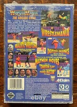 WWF Wrestlemania The Arcade Game Sega Saturn NEW Sealed Aklaim WWE Undertaker