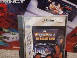 WWF Wrestlemania The Arcade Game for Sega Saturn New and Sealed (NTSC US USA)