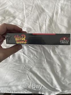 Wild Guns NTSC SNES Version Strictly Limited Games Brand NEW Official Reprint
